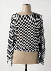 Blouse noir QUATRE VINGT JOURS pour femme seconde vue