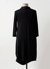 Robe mi-longue noir 3322 pour femme seconde vue