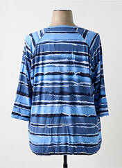 T-shirt bleu BRANDTEX pour femme seconde vue