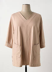 Tunique manches longues beige 2 TWO pour femme seconde vue