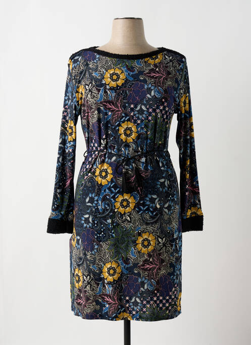 Robe mi-longue bleu GENUINE pour femme