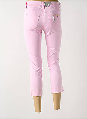 Pantacourt stretch taille normale rose PIERRE CARDIN femme