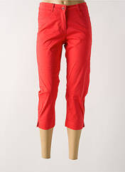 Pantacourt rouge BRANDTEX pour femme seconde vue