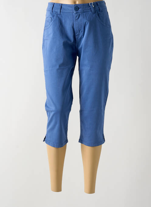Corsaire stretch taille normale bleu TBS femme
