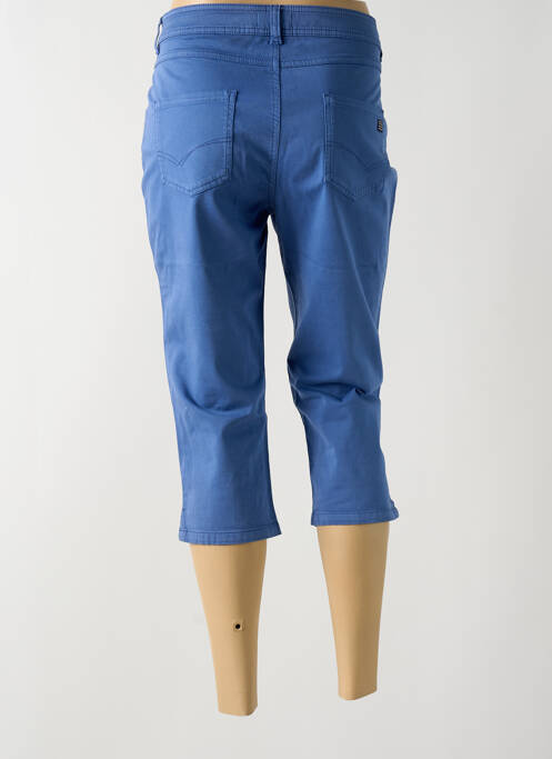 Corsaire stretch taille normale bleu TBS femme