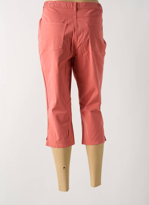Corsaire tissage popeline taille normale orange TBS femme
