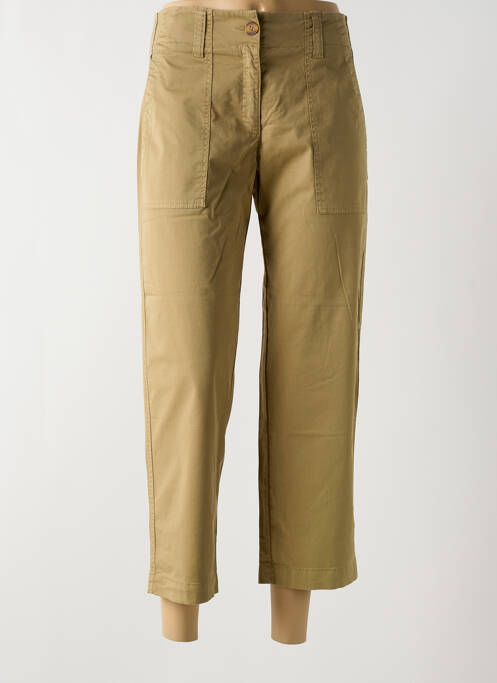 Pantalon 7/8 marron ZERRES pour femme