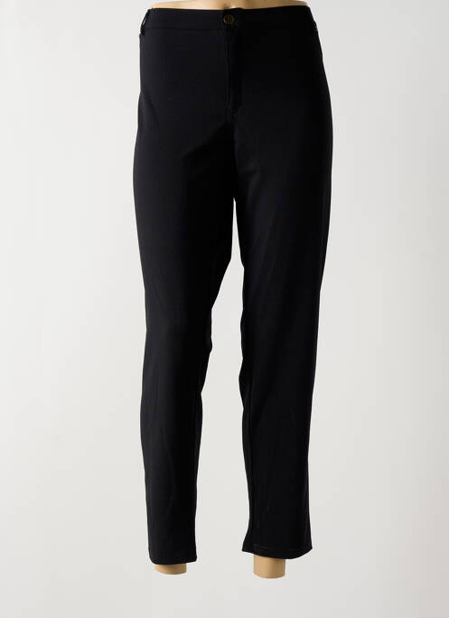 Pantalon 7/8 noir QUATRE VINGT JOURS pour femme