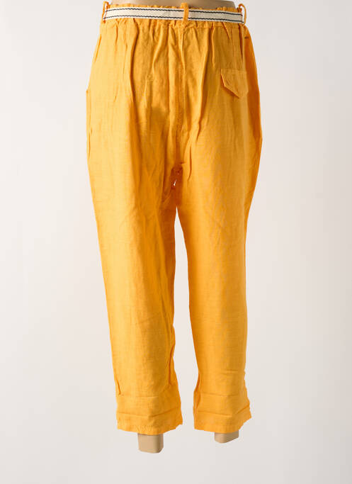 Pantalon droit orange OTTO WERNER pour femme