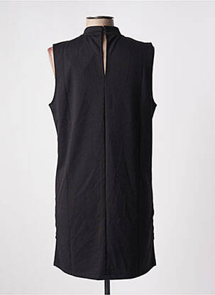 Robe courte sans manche sans manche noir QUATRE VINGT JOURS femme
