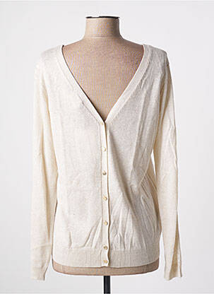 Pull stretch manches longues beige JULIE GUERLANDE femme