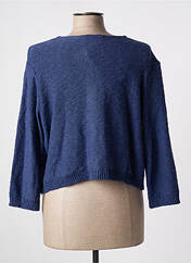 Gilet manches longues bleu GRIFFON pour femme seconde vue