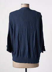 Gilet manches longues bleu JULIE GUERLANDE pour femme seconde vue
