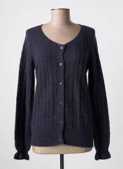Gilet manches longues bleu JULIE GUERLANDE pour femme seconde vue