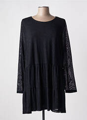 Robe courte noir BRANDTEX pour femme seconde vue