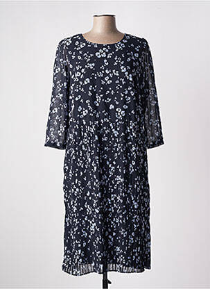 Robe mi-longue bleu BRANDTEX pour femme