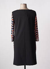 Robe mi-longue noir QUATRE VINGT JOURS pour femme seconde vue