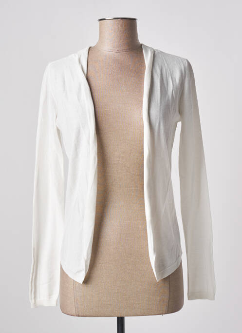 Gilet manches longues beige LOLA ESPELETA pour femme