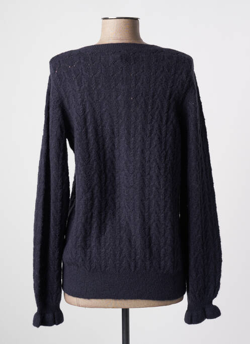 Gilet manches longues bleu JULIE GUERLANDE pour femme