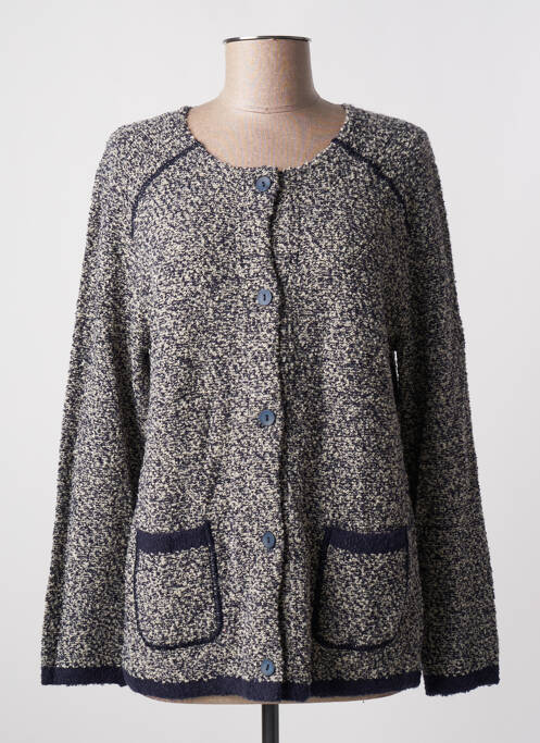 Gilet manches longues gris GRIFFON pour femme