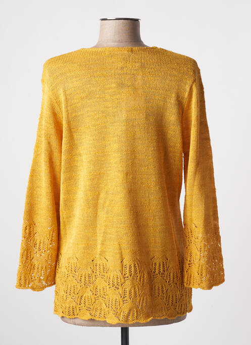 Gilet manches longues jaune 3020975020983 pour femme