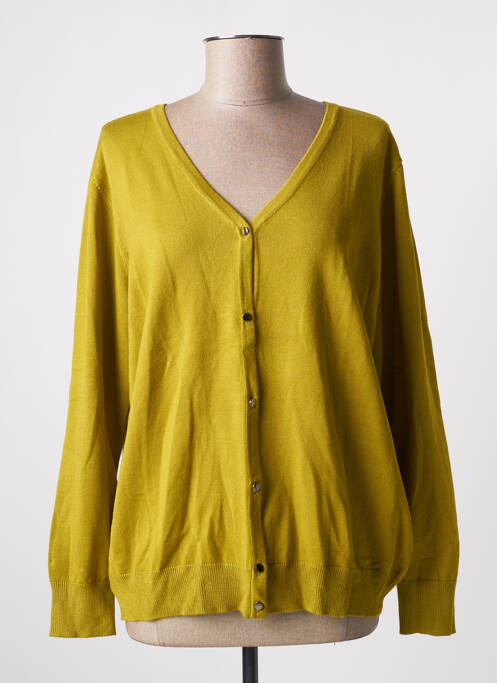 Gilet manches longues vert BRANDTEX pour femme