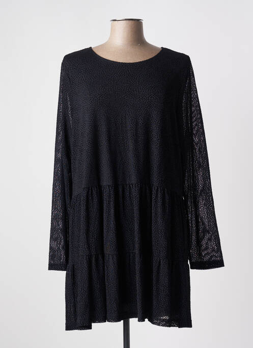 Robe courte noir BRANDTEX pour femme