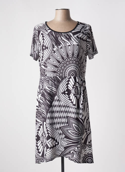 Robe courte noir GENUINE pour femme