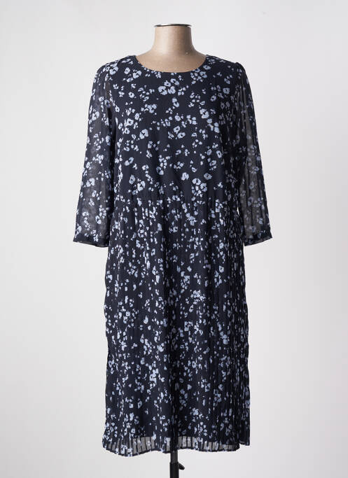 Robe mi-longue bleu BRANDTEX pour femme