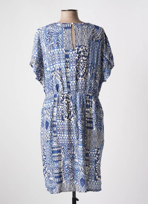 Robe mi-longue bleu JULIE GUERLANDE pour femme