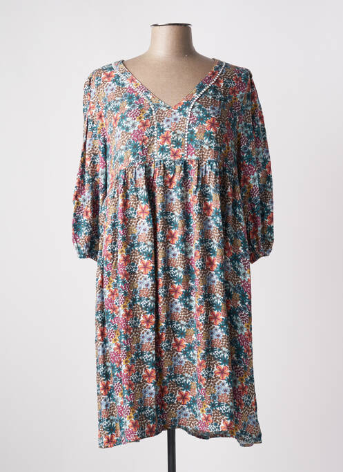 Robe mi-longue bleu LOLA ESPELETA pour femme