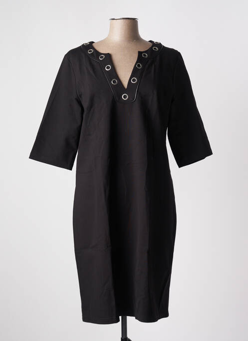 Robe mi-longue noir JULIE GUERLANDE pour femme