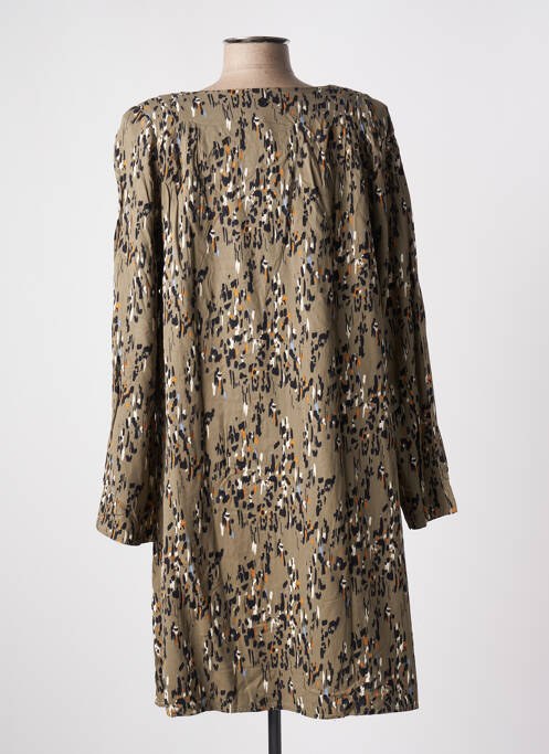 Robe mi-longue vert LOLA ESPELETA pour femme