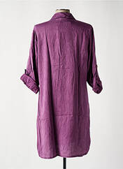 Robe courte violet OTTANTOTTO pour femme seconde vue