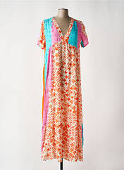 Robe longue orange OTTANTOTTO pour femme seconde vue