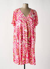 Robe mi-longue rose OTTANTOTTO pour femme seconde vue