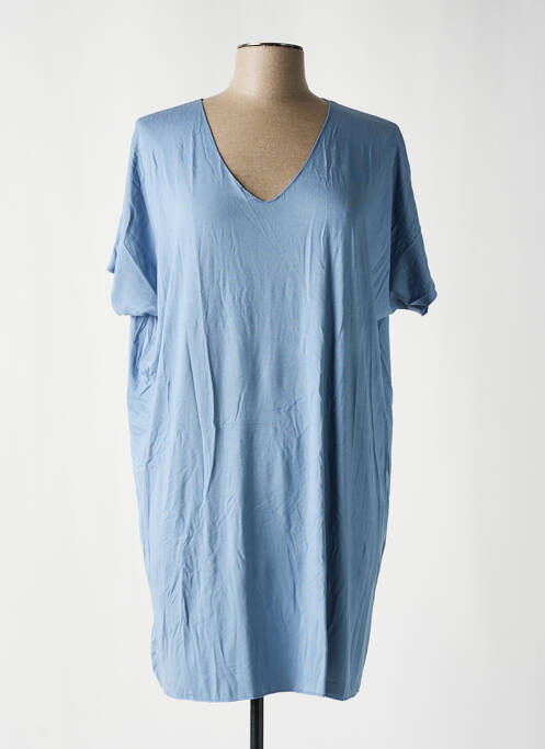 Robe mi-longue bleu OTTANTOTTO pour femme