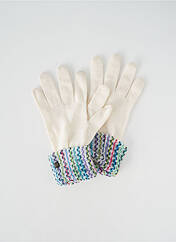 Gants blanc MAISON BONNEFOY pour femme seconde vue