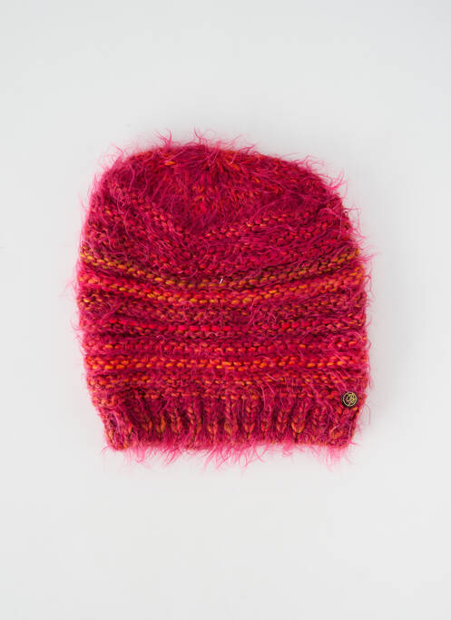 Bonnet rose MAISON BONNEFOY pour femme