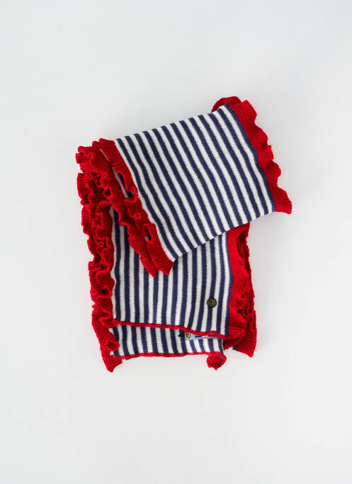 Echarpe rouge MAISON BONNEFOY pour femme