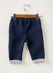 Pantalon droit bleu PETIT BATEAU pour fille seconde vue