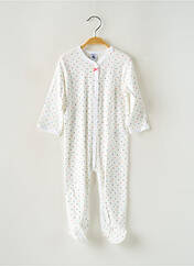 Pyjama blanc PETIT BATEAU pour fille seconde vue