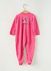 Pyjama rose PETIT BATEAU pour fille seconde vue