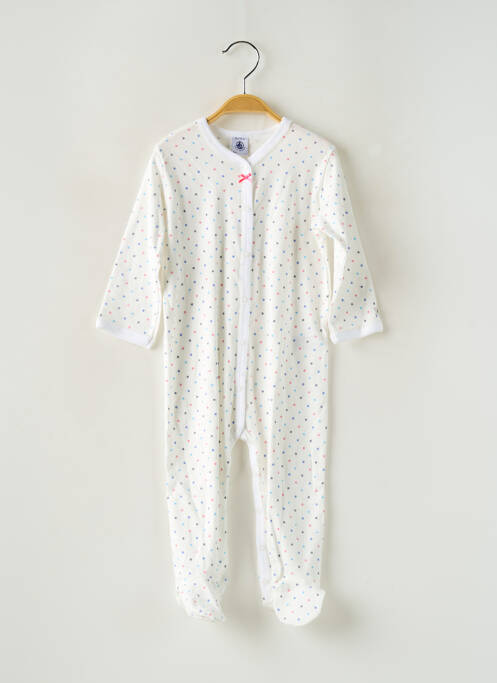 Pyjama blanc PETIT BATEAU pour fille