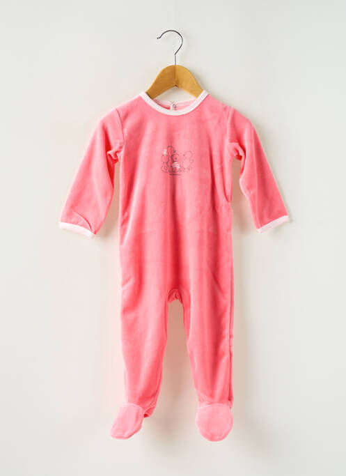 Pyjama rose PETIT BATEAU pour fille