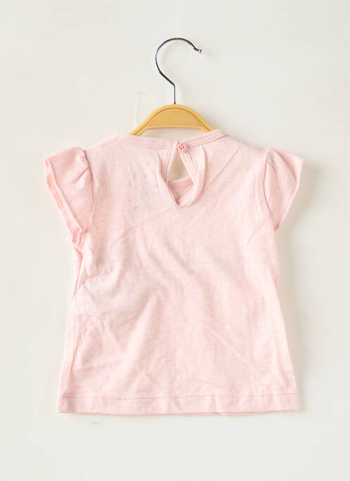 T-shirt rose PETIT BATEAU pour fille