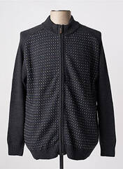 Gilet manches longues gris DARIO BELTRAN pour homme seconde vue