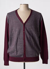 Gilet manches longues rouge DARIO BELTRAN pour homme seconde vue