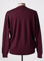 Gilet manches longues rouge DARIO BELTRAN pour homme seconde vue