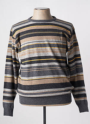 Pull gris ERMANO pour homme